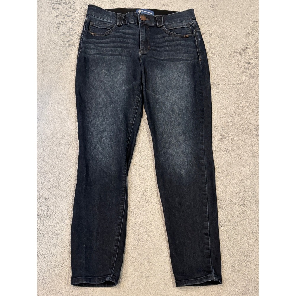 Democracy Absolution Dark Wash Skinny Jeans Womens 8P Petite BP1105ADBX